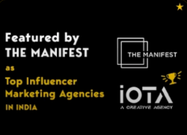 Featured by The Manifest: Top Influencer Marketing Agencies in India