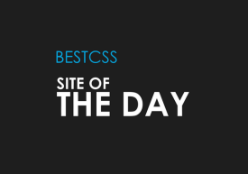 Won Site of the Day at Best CSS