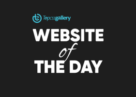 Won Website of the Day at Top CSS Gallery